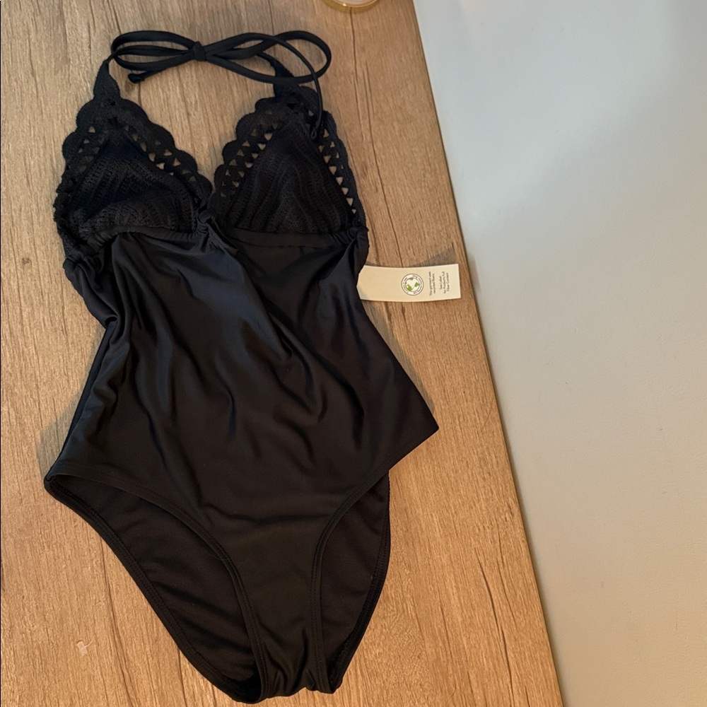 Black One-piece Bathing suit, NWT
